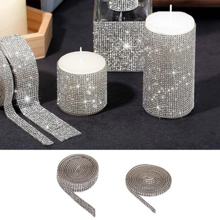 크리스탈 큐빅줄 장식 DIY 액세서리 접착 만들기 재료
