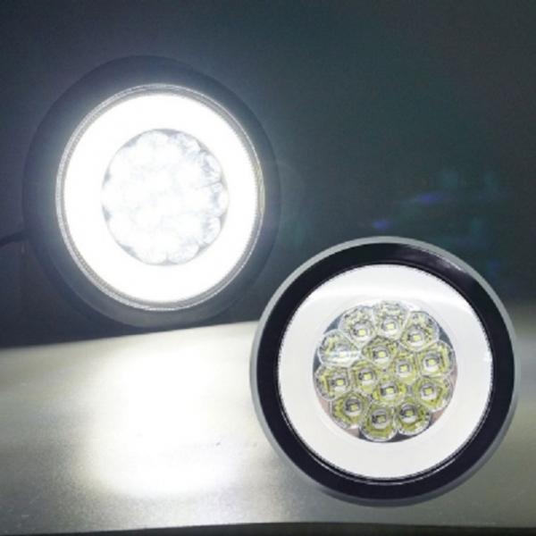 후진등 LED 테일램프 면발광 데루등 화이트 2WAY 1구
