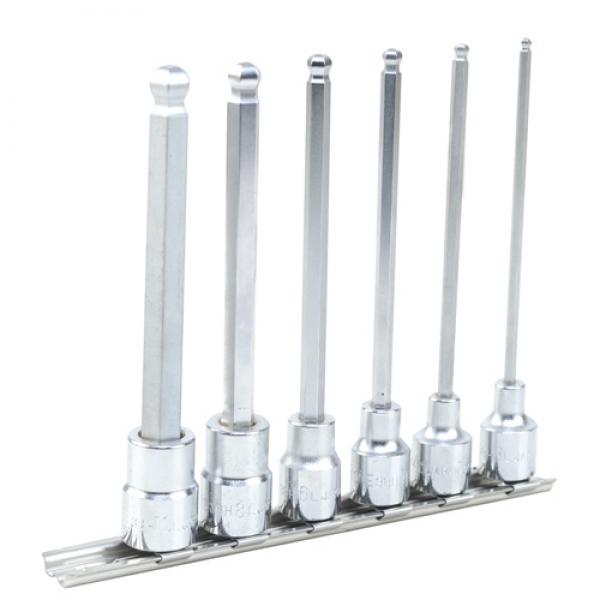 토네 육각비트소켓세트(볼포인트) 3/8인치x6PCS (HBH306L)롱타입