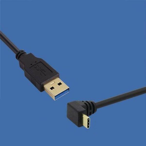 C타입 USB 2.0 커넥터 변환 충전 케이블 전면 25cm