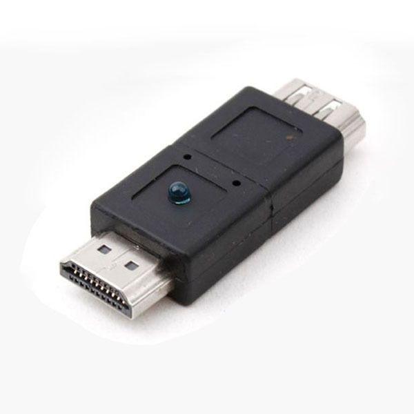 HDMI 변환 젠더 HDMI M F 커넥터 변환 포트 LED 젠더