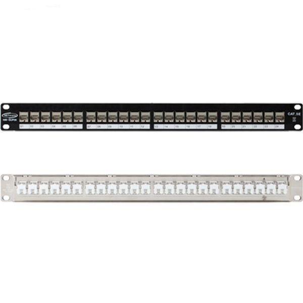 넷메이트 키스톤잭 판넬 1U 모듈 CAT5E STP 24포트