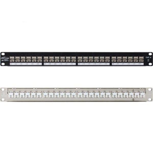 넷메이트 키스톤잭 판넬 1U 모듈 CAT6 STP 24포트