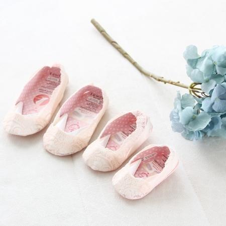5묶음 크로바 유아 전체레이스 덧신 양말 덧신 무지 논슬립 미끄럼방지 아소트 실리콘 레이스 유아