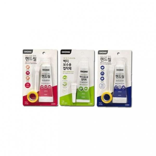 벽지 보수용 접착제 접착풀 벽지 보수제 씰 50ml