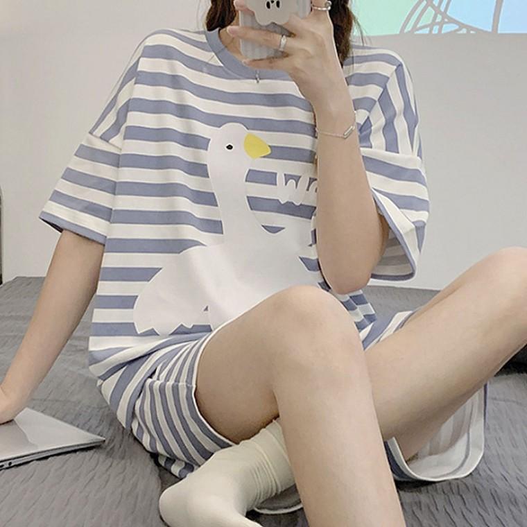 캐릭터 프린팅 여름 파자마세트 반팔반바지