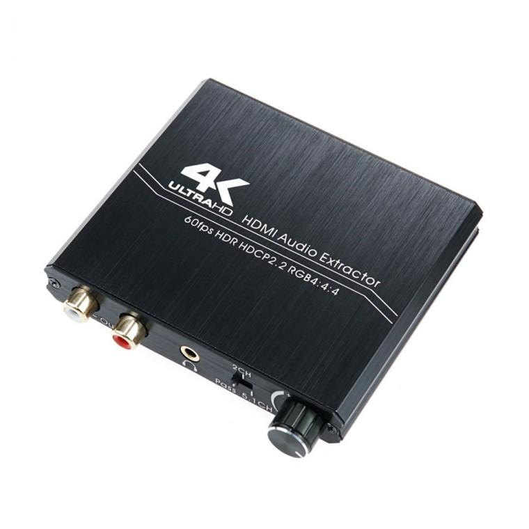 4K HDMI 2.0 오디오 광 컨버터 고해상도 화면 3D 영상