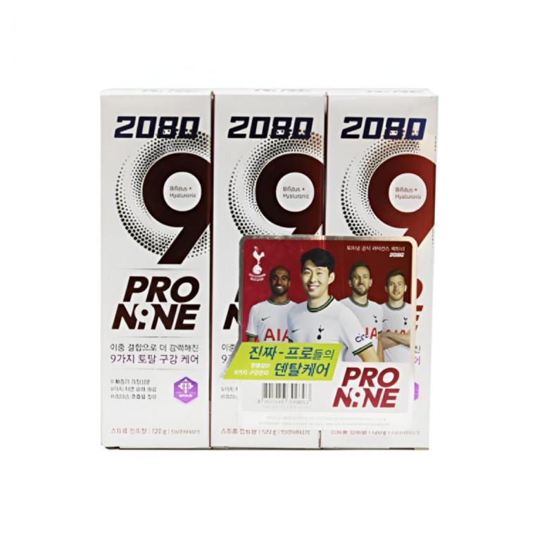 2080프로나인스트롱민트향 120g 3입