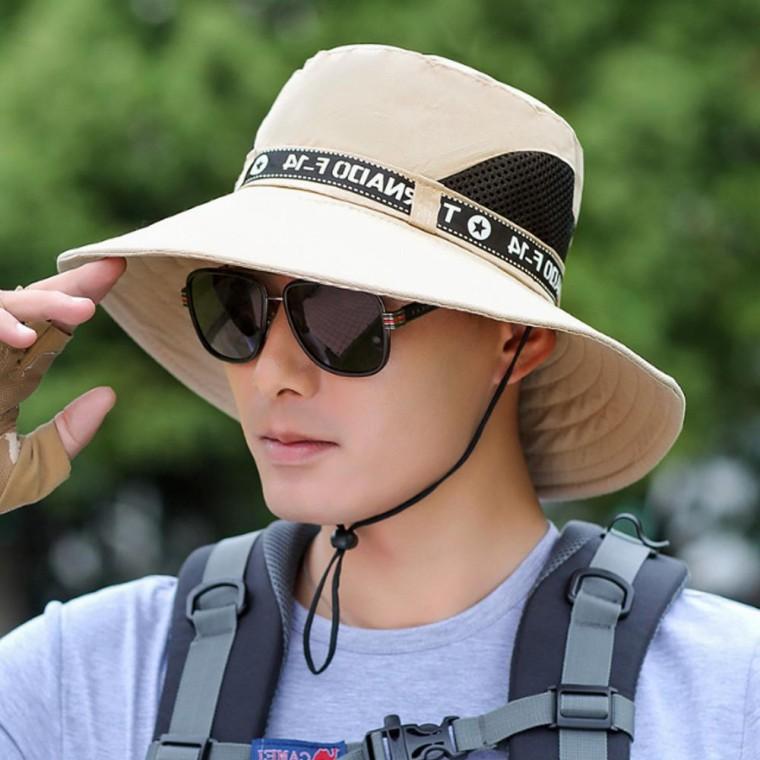 메쉬 카르엔 베이지 등산모자 낚시모자 2p세트 낚시모자 자외선차단모자