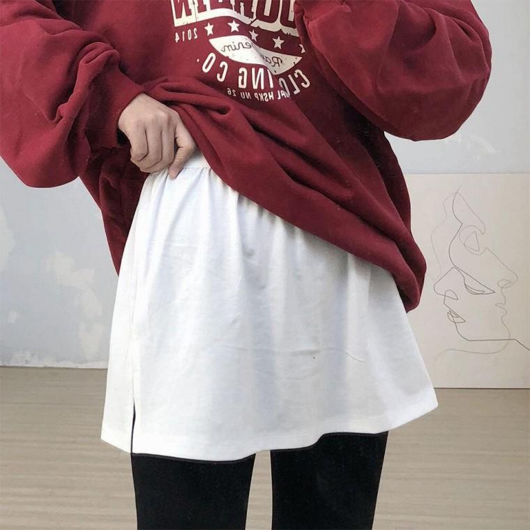페이크 밴딩 레이어드 티셔츠