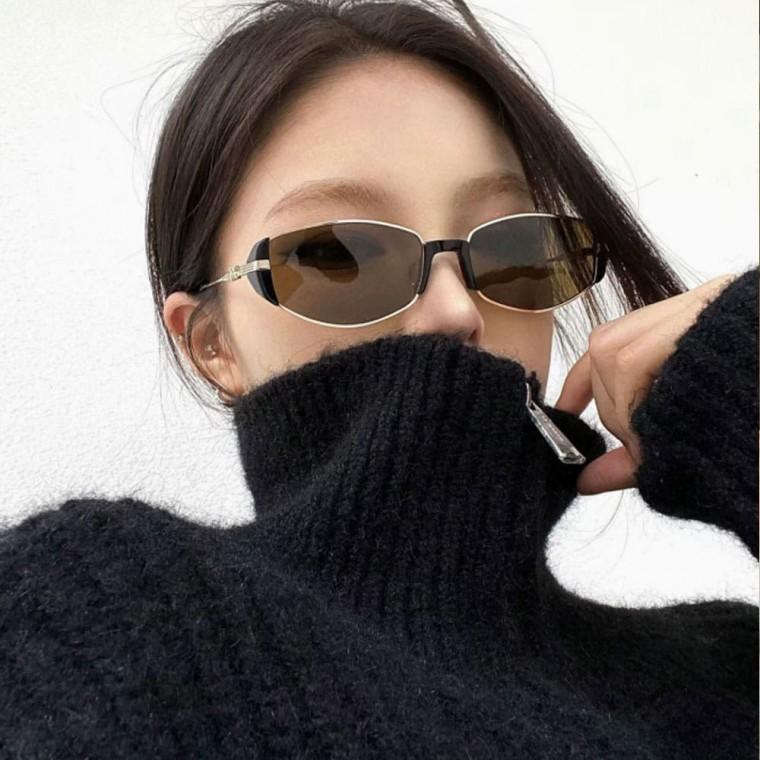 레트로 가벼운 UV차단 선글라스