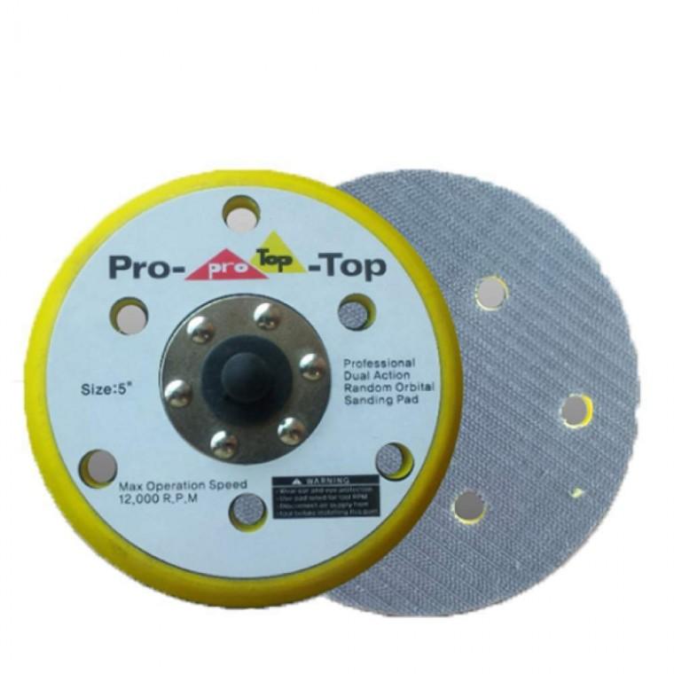 프로탑 125mm 에어샌더기용 찍찍이 6H 샌드패드 패드