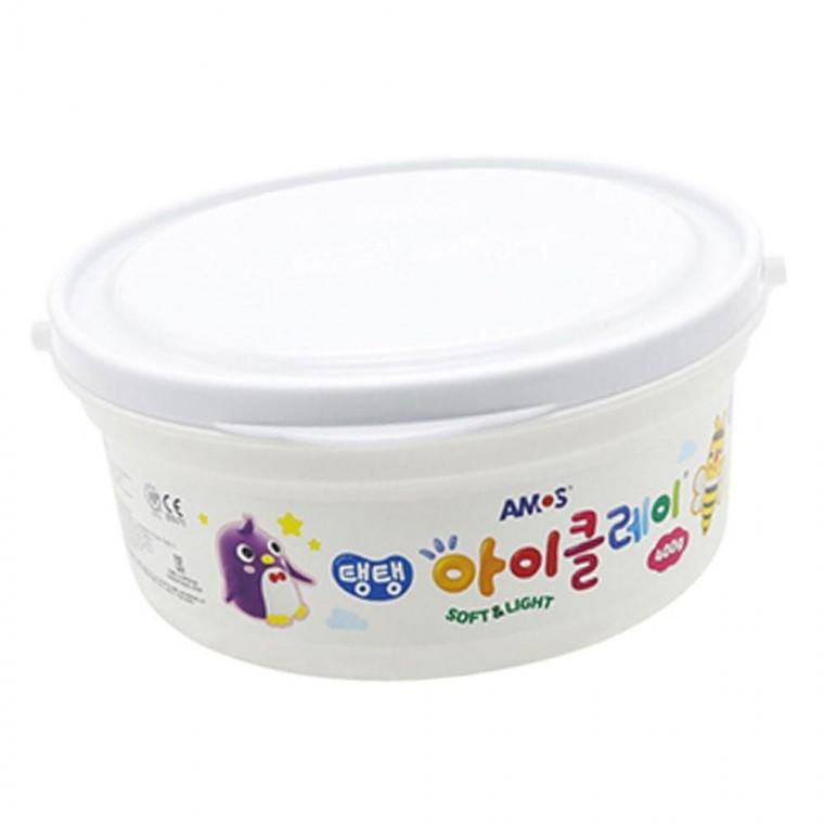 대용량 1P 클레이 버킷 아이클레이 점토 흰색 400g