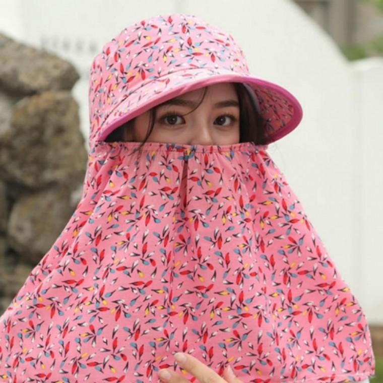 꽃무늬 알록달록 썬바이저 가림막 썬캡 모자 농모 낚시모자 썬캡 자외선모자