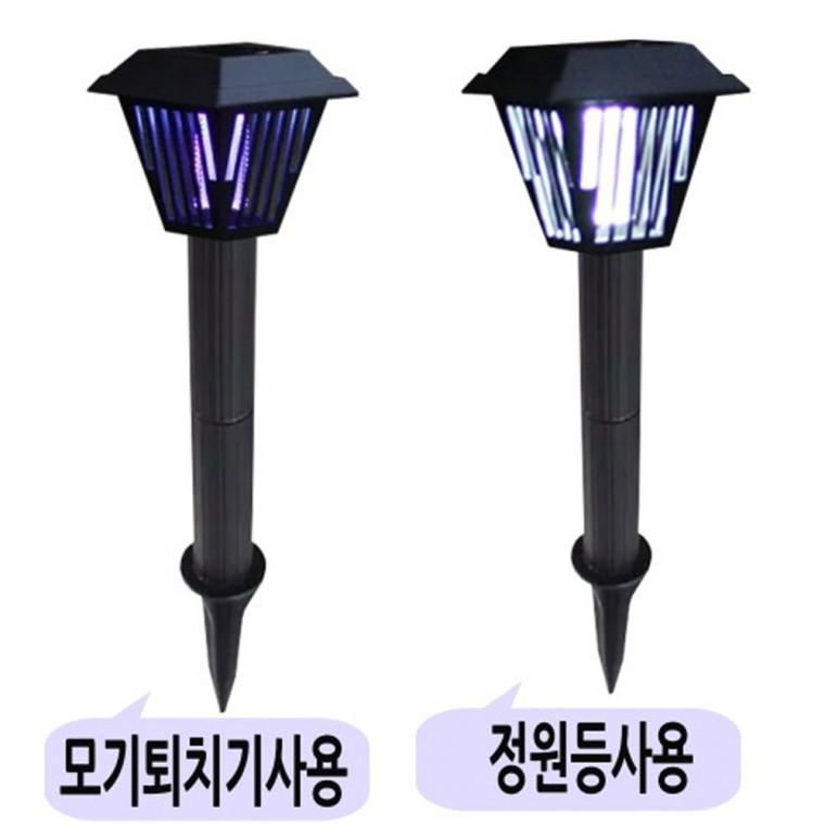 LED 태양광 충전 야외 조명등 모기 해충 퇴치기 벽등 정원등 DJD77