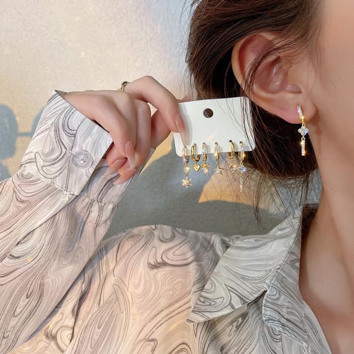 반짝 포인트 귀걸이 SET