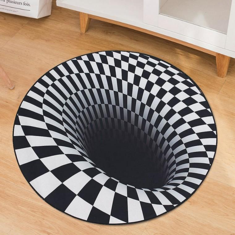 트랩존 3D 입체 착시매트(120cm) 착시카페트