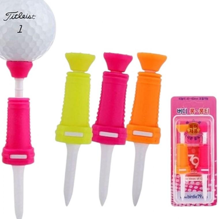 카시야 실리콘 높이조절 롱롱 버디골프티(2pcs)