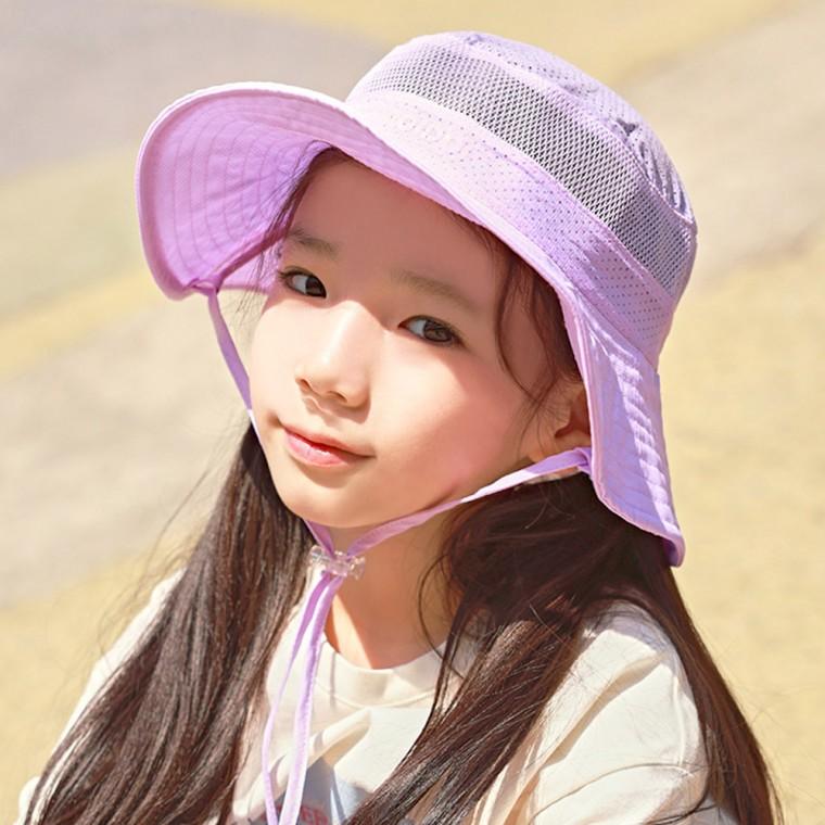 플랩캡 로이도이 소프트 여아여름모자 수영모자 외출모자 썬햇