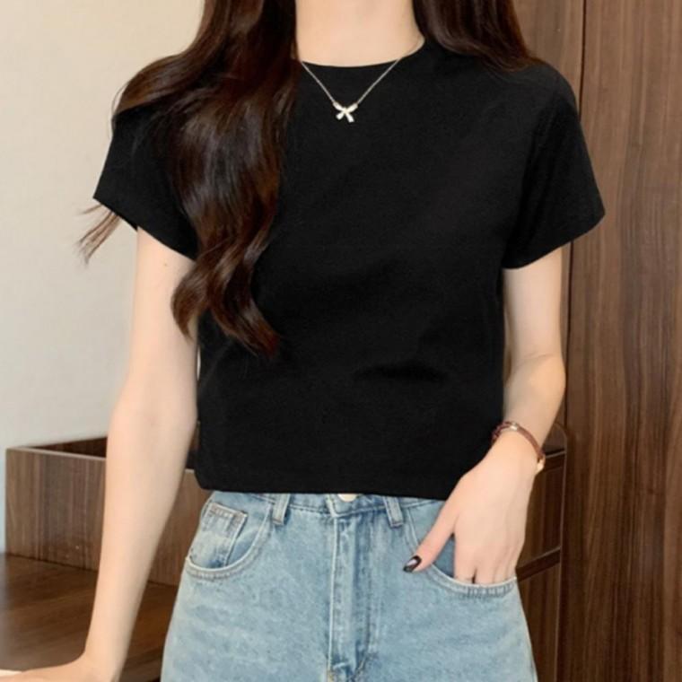 3컬러 레귤러핏 라운드넥 티셔츠 라운드티셔츠