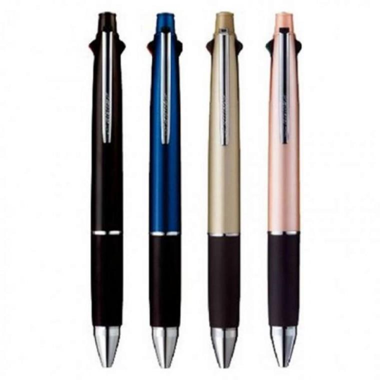 다색 필기구 제트스트림 미쯔비시 볼펜 4+1멀티펜 MSXE5-1000-38 0.38mm
