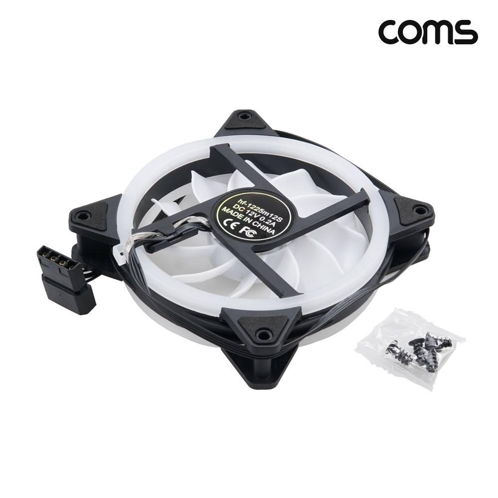 레인보우 쿨러 케이스 120mm Rainbow LED Cooler 쿨러 팬 NT310