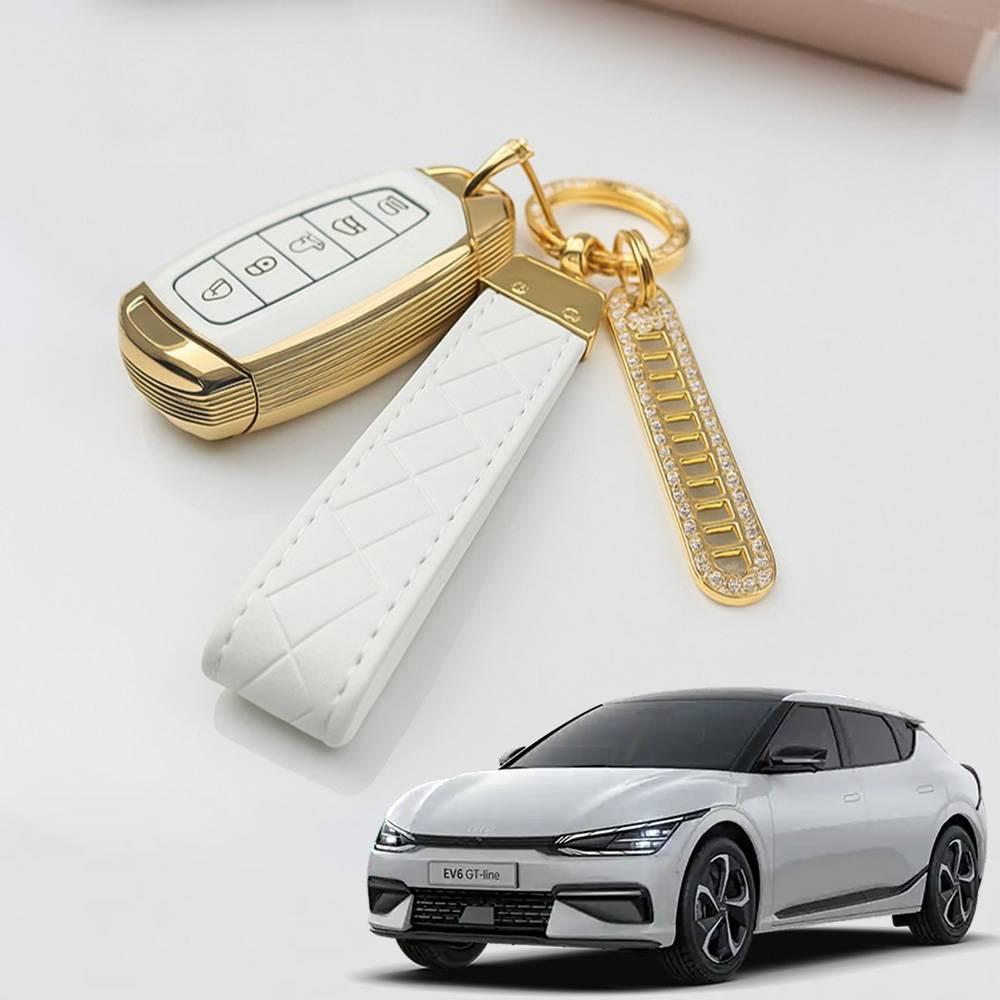 EV6 전용 차량 스마트 키커버 키케이스 빛이나개