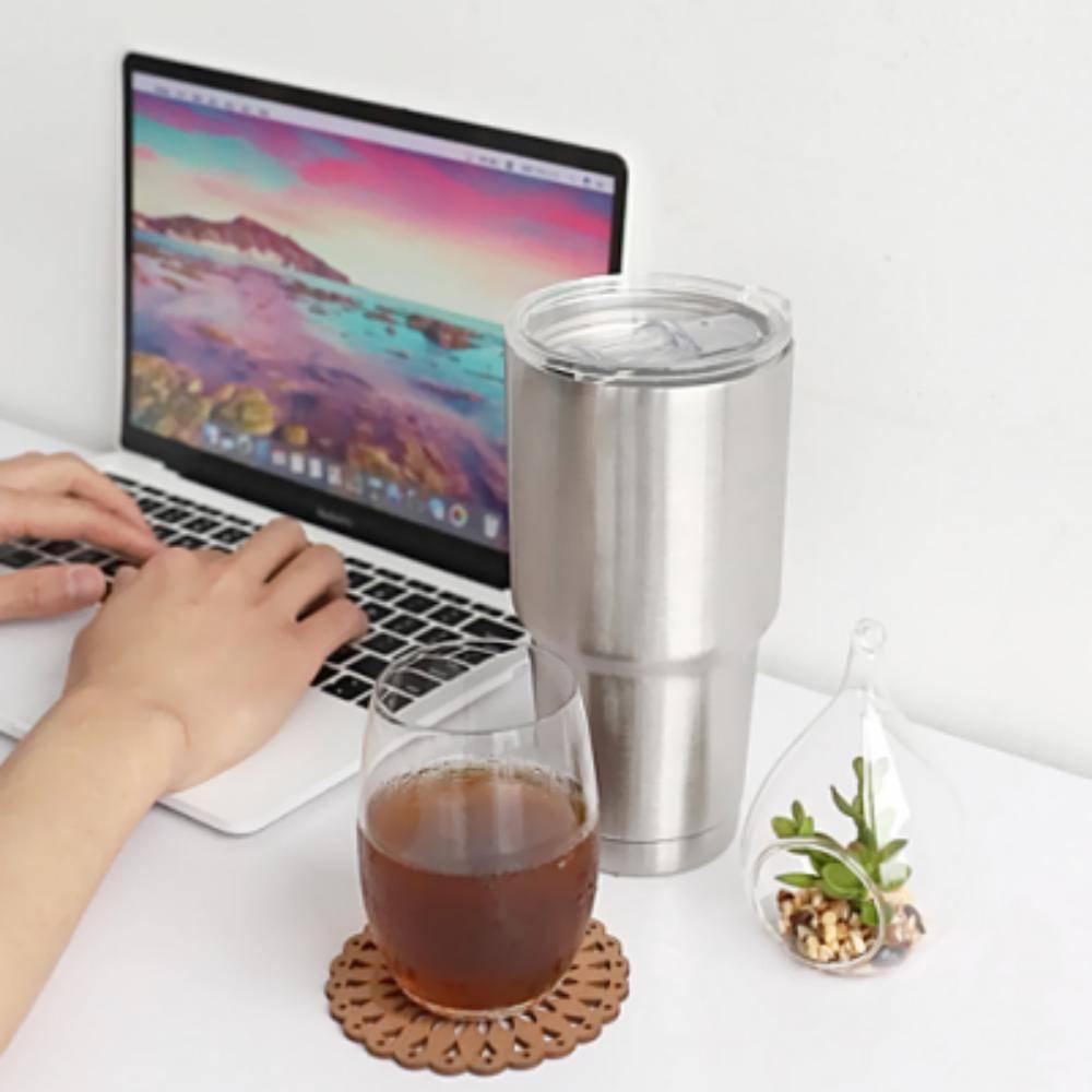 초등 캠핑 스텐실버 스포츠물병 중등 드라이버 캠핑 대용량 900ml 텀블러 사무실 이중단열