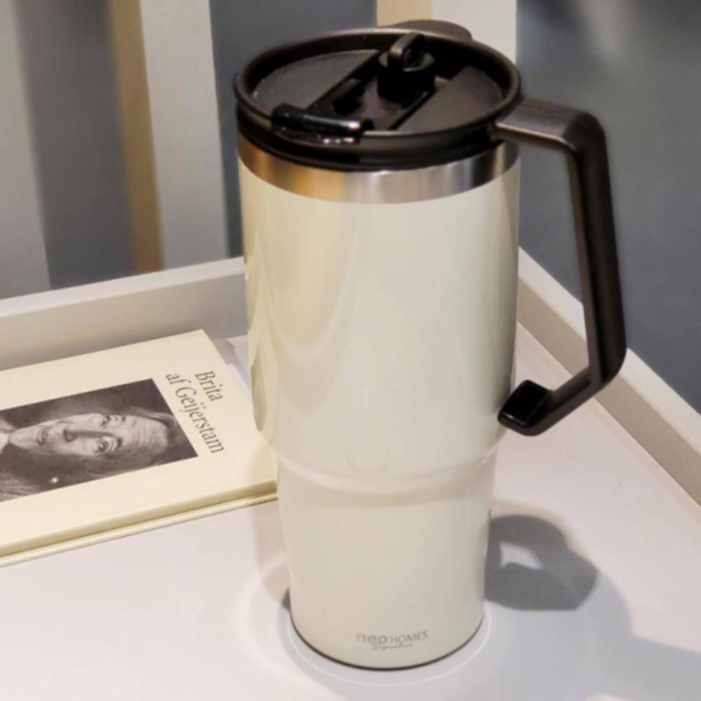 600ml 사무실 보온 블랙 초등 데일리 보틀 머그컵 보냉 중등 텀블러  캠핑 스포츠물병