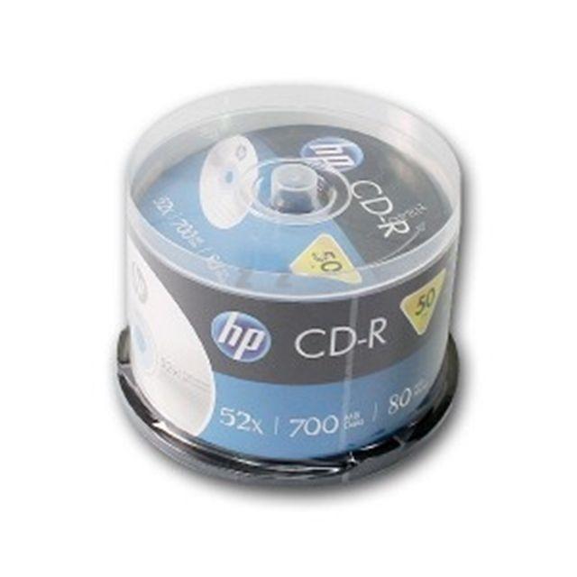 50PK 공미디어 CD미디어 PC용품 CD R 플라스틱 컴퓨터용품 저장장치 HP 공시디 재질의