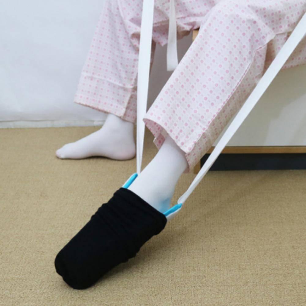 양말신기도구 허리 굽힘 없이 셀프 양말착용 보조기 양말착용보조기 양말