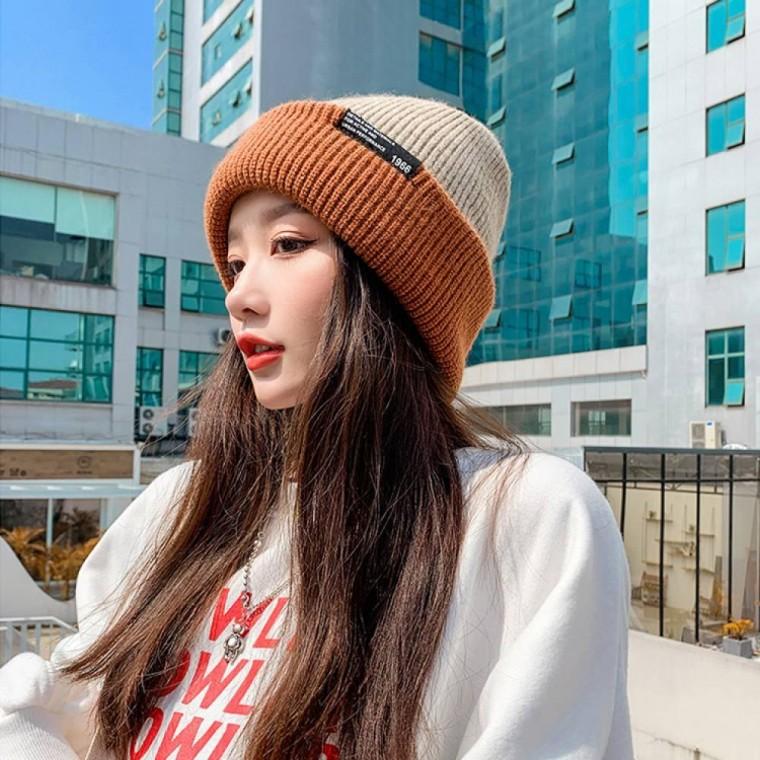 HL] 어반 니트 비니 버킷햇 털모자 방한 벙거지 모자