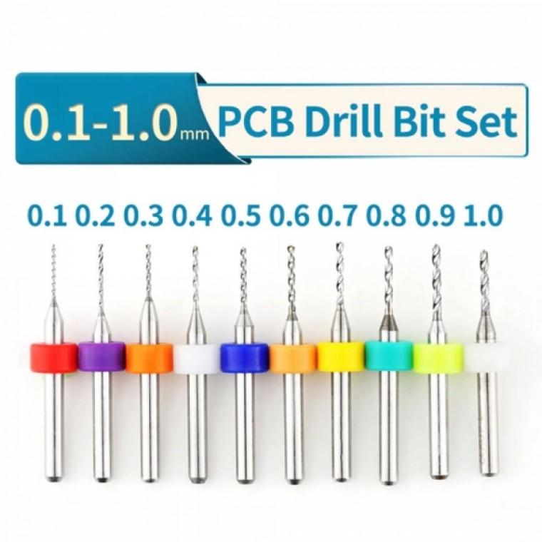 마이크로 드릴비트 0.1-1.0mm 공구세트 비트날 드릴날