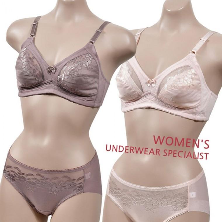 레이온 노와이어 브라팬티세트 브래지어 여성팬티 여성속옷 여자속옷세트 여성속옷세트