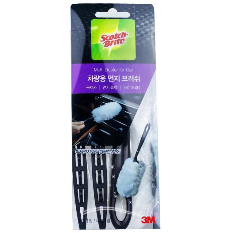 3M 스카치브라이트 차량용 먼지 브러쉬 세트