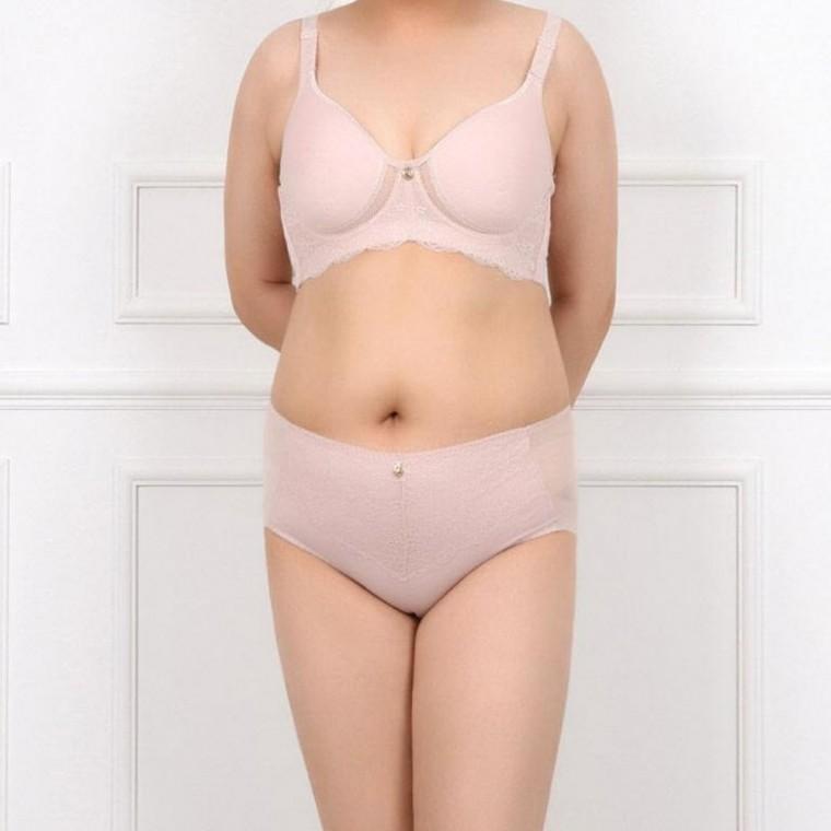 큰사이즈브라 햄라인팬티 여성빅사이즈속옷 큰컵브라 브라팬티세트 풀컵 D컵브라세트