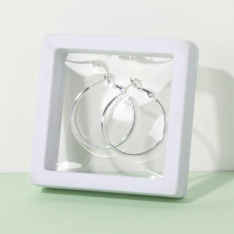 PE 투명필름 액세서리 케이스 5p세트(7cm) (화이트) 산화방지 악세서리케이스 쥬얼리케이스 주얼리케이스