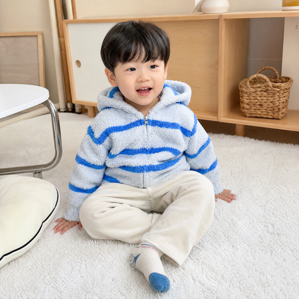 뽀글이 데일리 후드 자켓