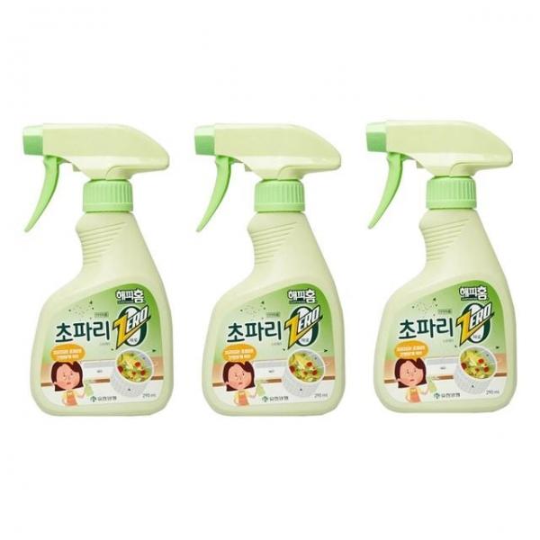 해피홈 초파리제로 스프레이290ml 3개 초파
