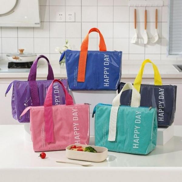 보냉백 도시락가방 간단한도시락 음료보관 소풍 보온보냉백 이유식 나들이 해피데이