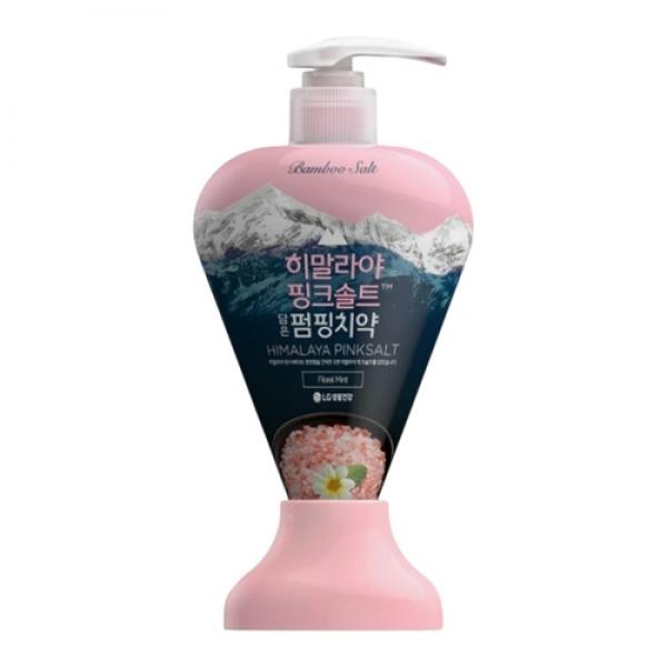 LG생활건강 히말라야 핑크솔트 플로랄 펌핑치약 285g