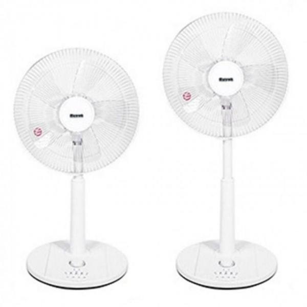 선풍기 5엽 스탠드 강력 저소음 루베크140F 좌석식 타이머 선풍기 14형