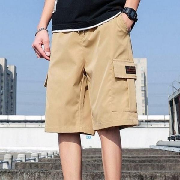 남성 반바지 소프트핏 실용적인바지 포켓 카고팬츠 데일리룩 남자데일리 반바지 여름코디