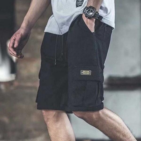 남성 반바지 남자반바지슬랙스 반바지 남자편한바지 패치 남자편한반바지 남자여름반바지