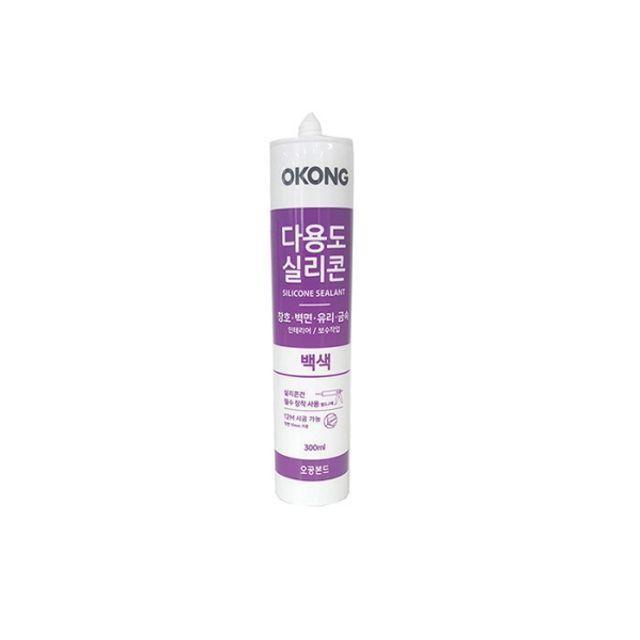 다용도실리콘 백색 300ml DIY보수 구명용품 품 산업용 책상용품 보안경