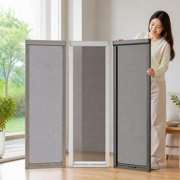 400x1600 롤방충망 창문형 자바라 DIY 설치