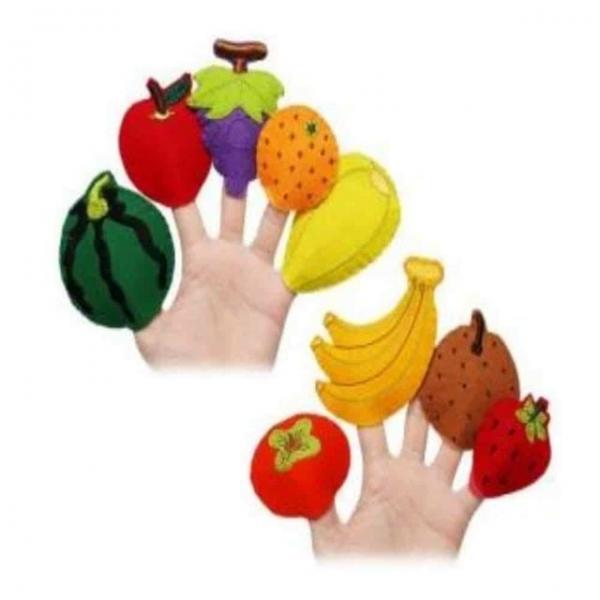 손가락인형 과일 어린이집역할놀이 인형극인형 유아놀이교구 구연동화인형