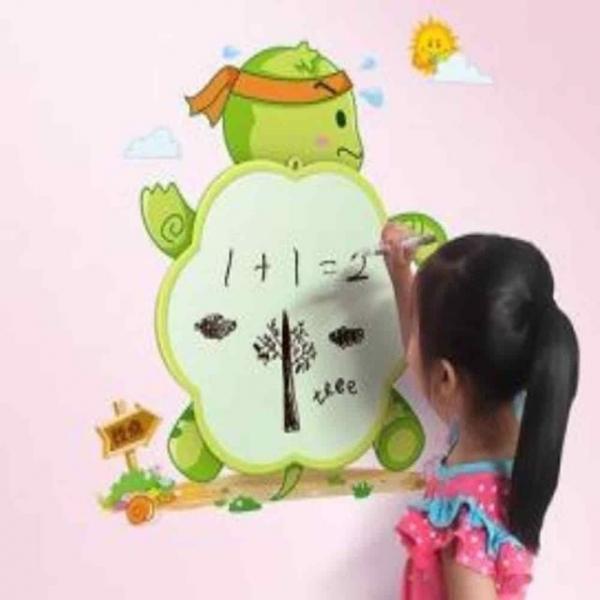 토끼와거북이 데칼놀이판 유아칠판 아기자석칠판 아기칠판 유아자석보드판