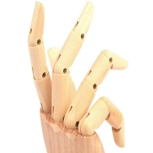 스케치용 관절손 장식손 목각모형 공방미술 마네킹