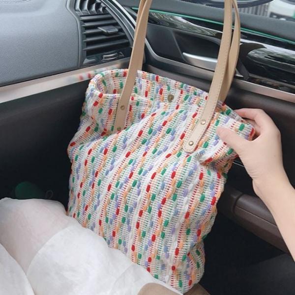 바캉스가방 쇼퍼백 미니백 토트백 컬러풀 데일리